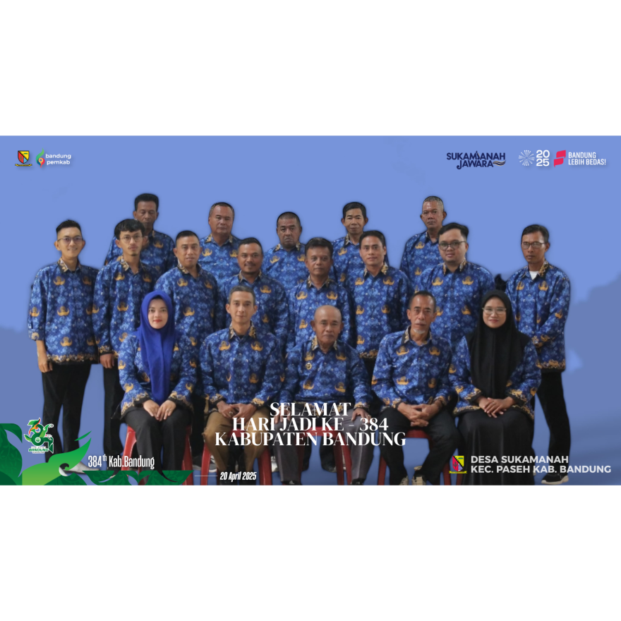 INFO-SUKAMANAH : SELAMAT HARI JADI KE - 384 KABUPATEN BANDUNG